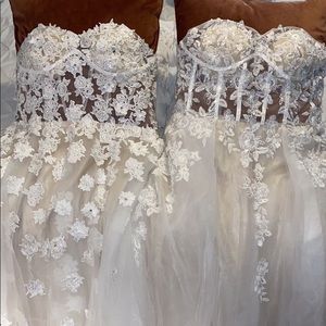 Wedding dresses. Size 14 (dress size 18)